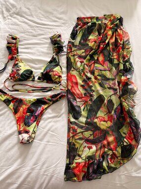 3-piece swim suit set